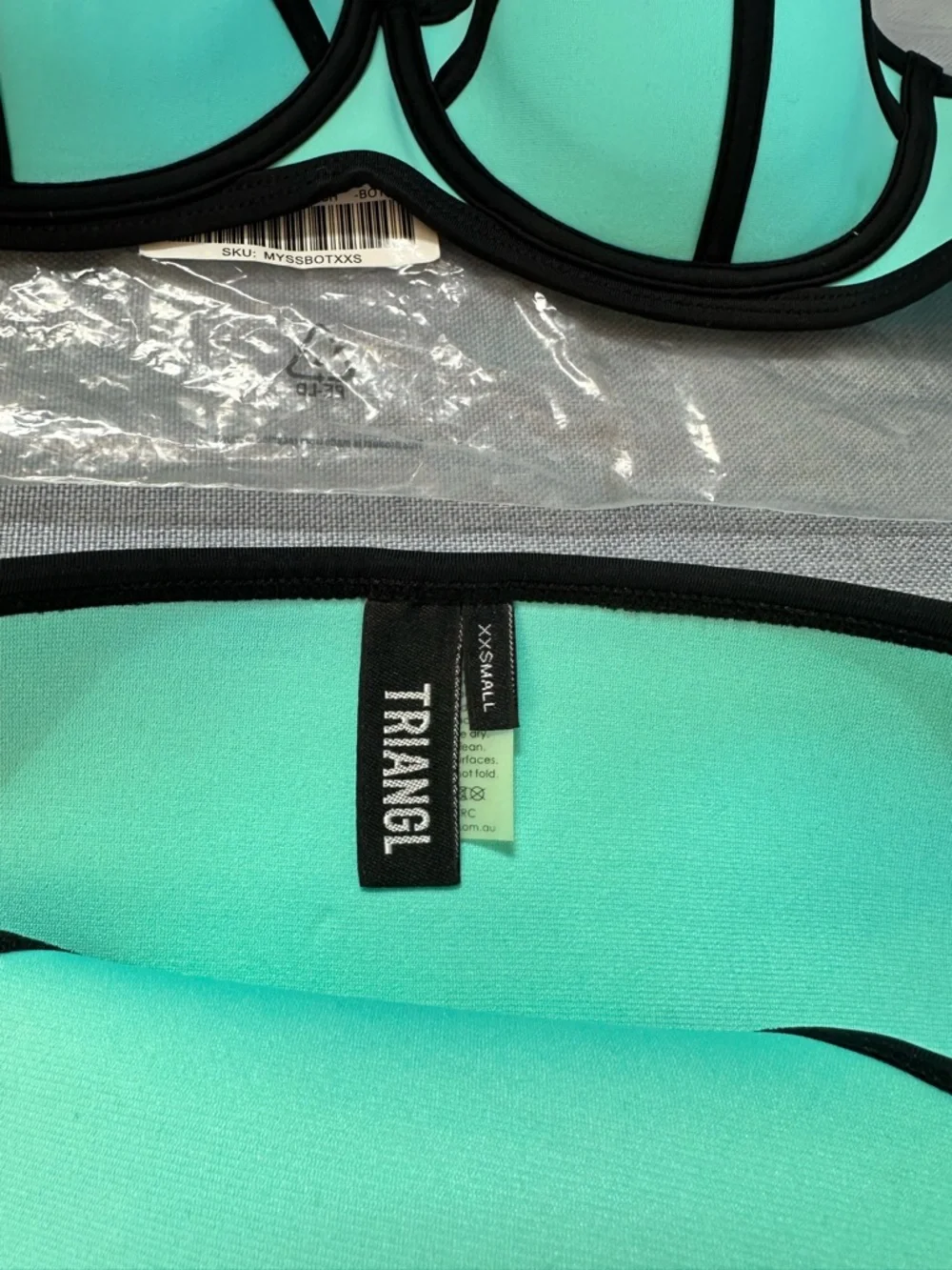 Triangl Neoprene Bikini Set S/XXS - Picture 6 of 11